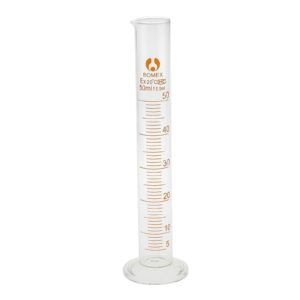 glass measuring cylinder 50ml